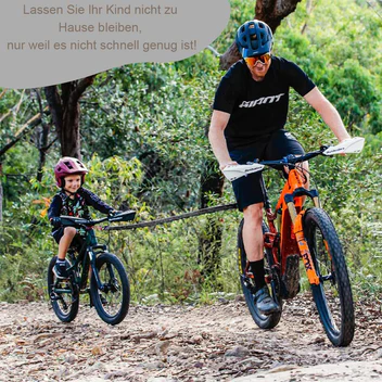 Fahrrad-Zugseil für Eltern & Kinder – Sicheres und einfaches Fahren im Team