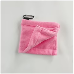 Farbige Golf-Reinigungstücher mit Karabinerclip – Für makellos saubere Schläger