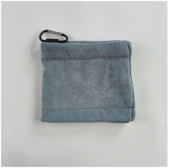 Farbige Golf-Reinigungstücher mit Karabinerclip – Für makellos saubere Schläger