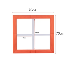 2-in-1 Agility Trainingsgitter & Hindernis