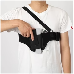 Taktisches Schulterholster – Verstellbares Neopren-Pistolholster für verdecktes Tragen