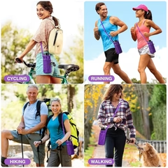 Outdoor Netz Crossbody Tasche – Verstellbare, Atmungsaktive & Multifunktionale Freihand-Tasche