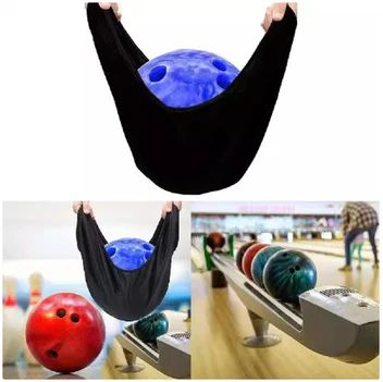 Bowling Ball Reinigungstasche mit Mikrofasertuch – Für eine perfekte Ballpflege