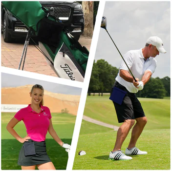 Golfhandtuch mit Mikrofaser-Grit – Hochsaugfähig & Langlebig für Saubere Schläger und Bälle