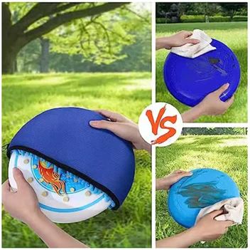 Reinigungstasche für Wurfscheiben – Tragbare Mikrofaser-Tasche für schnelles & einfaches Säubern