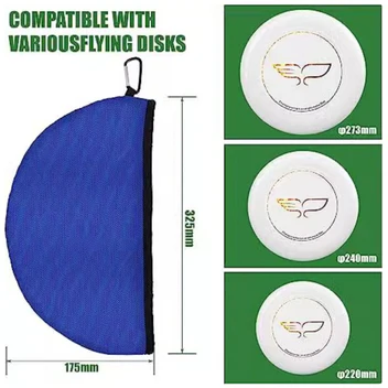 Reinigungstasche für Wurfscheiben – Tragbare Mikrofaser-Tasche für schnelles & einfaches Säubern