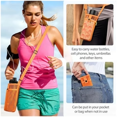 Outdoor Netz Crossbody Tasche – Verstellbare, Atmungsaktive & Multifunktionale Freihand-Tasche