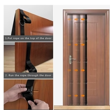 Verstellbarer Türanker mit 5 Schlaufen – Widerstands-Trainingsband für das Home-Gym