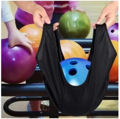 Bowling Ball Reinigungstasche mit Mikrofasertuch – Für eine perfekte Ballpflege