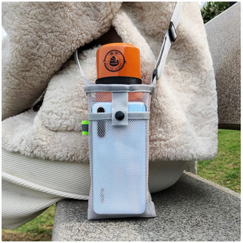 Outdoor Netz Crossbody Tasche – Verstellbare, Atmungsaktive & Multifunktionale Freihand-Tasche