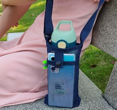 Outdoor Netz Crossbody Tasche – Verstellbare, Atmungsaktive & Multifunktionale Freihand-Tasche