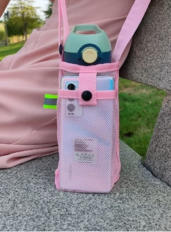 Outdoor Netz Crossbody Tasche – Verstellbare, Atmungsaktive & Multifunktionale Freihand-Tasche